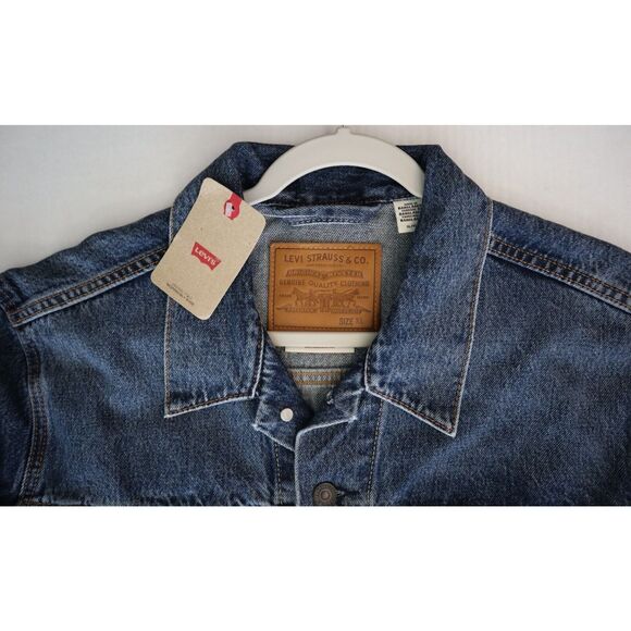 Levi’s 72334-0573 Men’s Sz XL Broadway Terrace Denim The Trucker Jacket - Picture 3 of 9